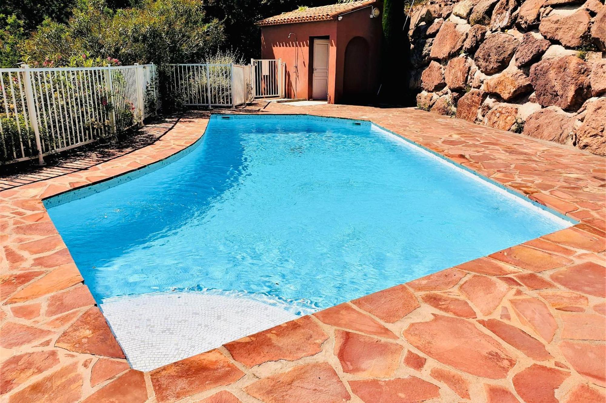 Ferienwohnung Superbe 3 Pieces Sur La Baie De Theoule Exterior foto