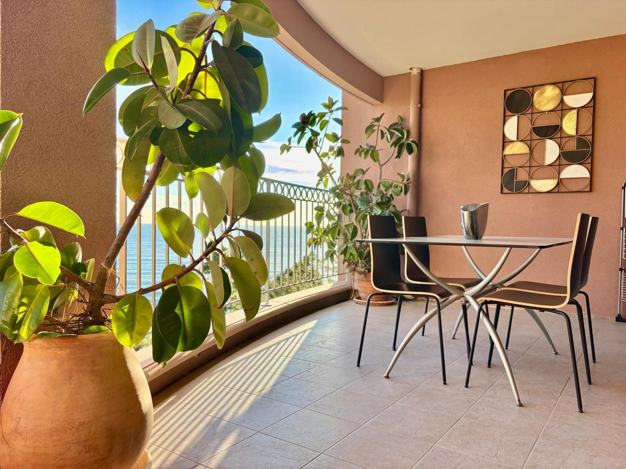 Ferienwohnung Superbe 3 Pieces Sur La Baie De Theoule Exterior foto