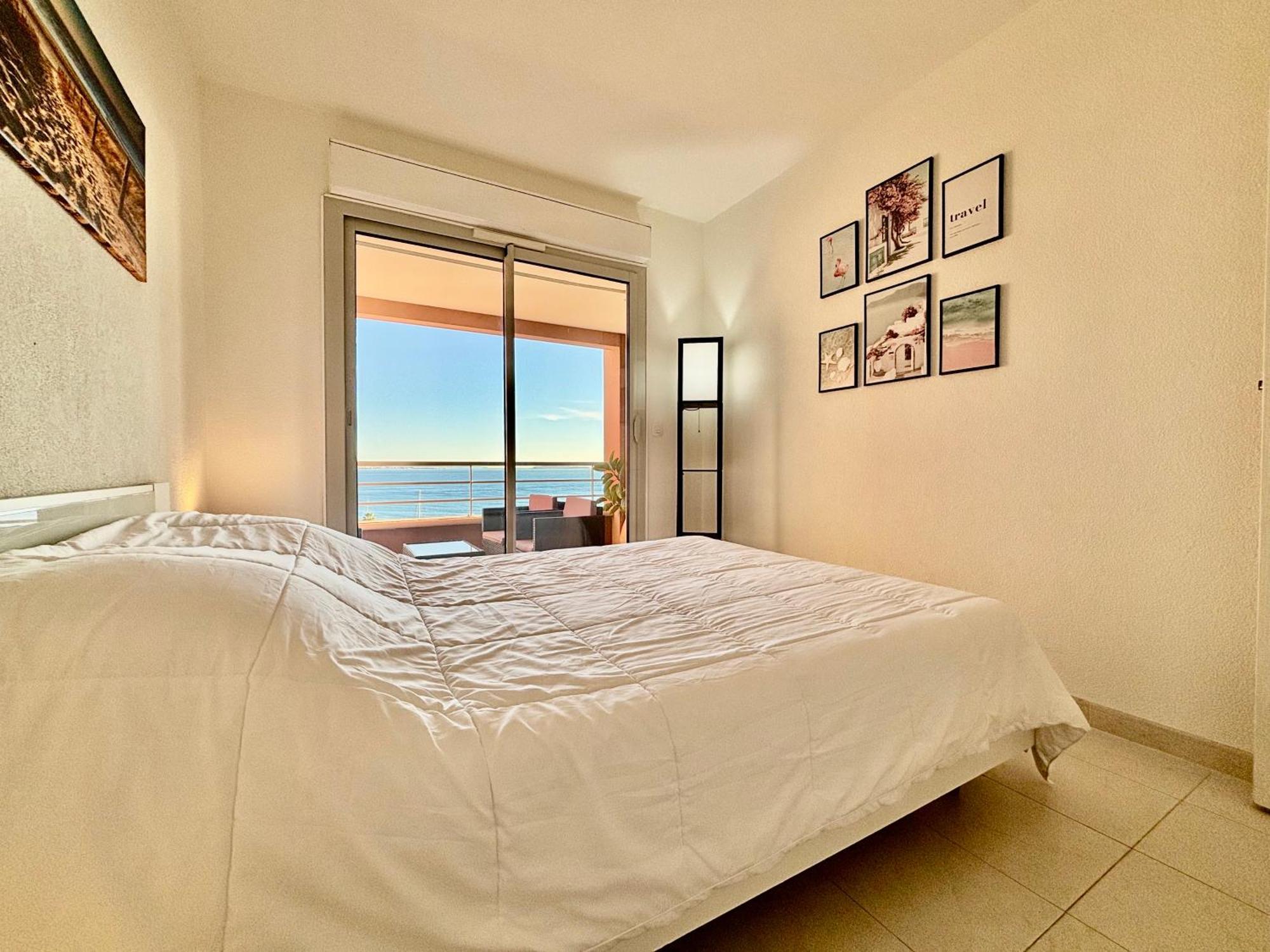 Ferienwohnung Superbe 3 Pieces Sur La Baie De Theoule Exterior foto