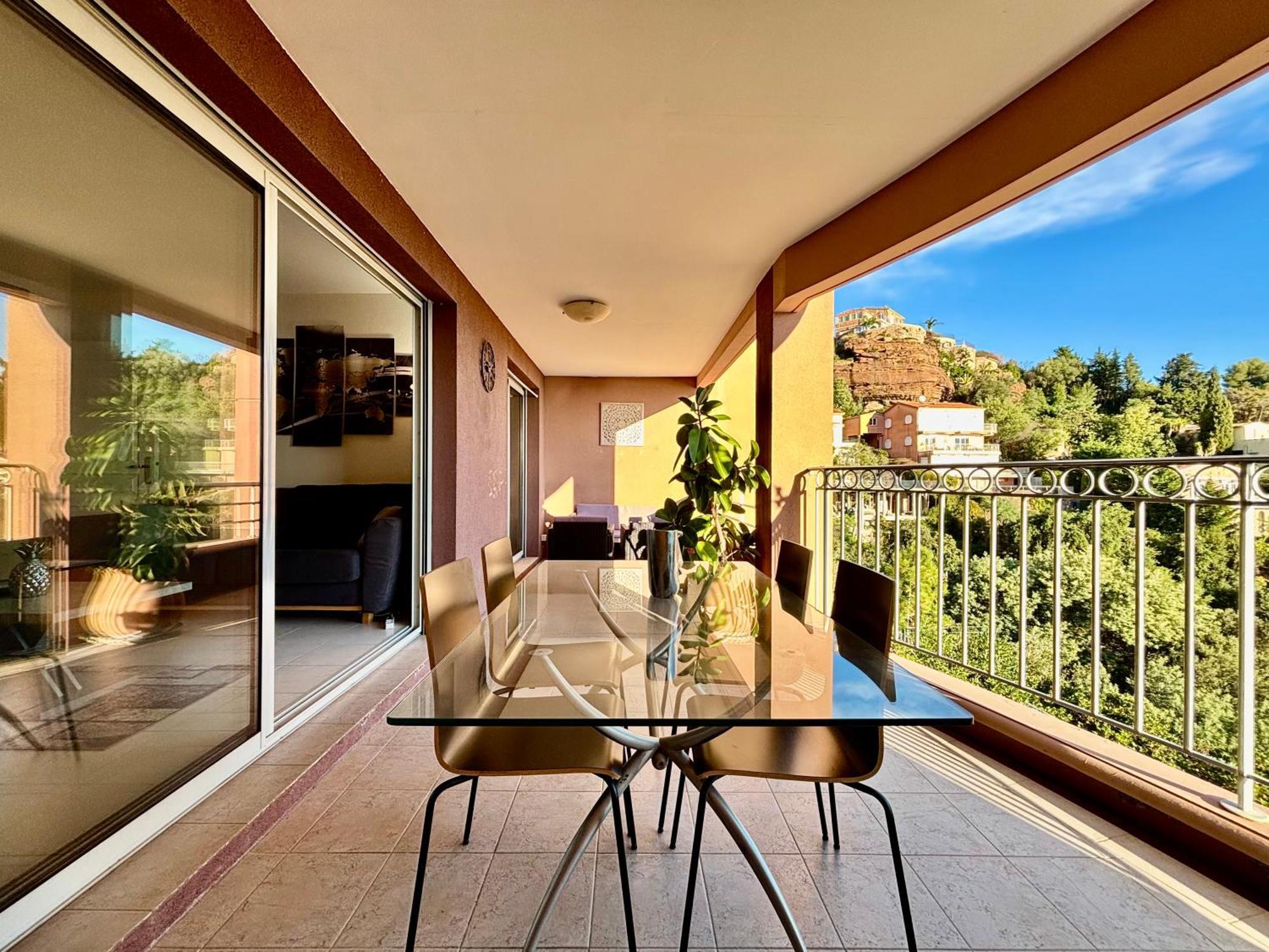 Ferienwohnung Superbe 3 Pieces Sur La Baie De Theoule Exterior foto